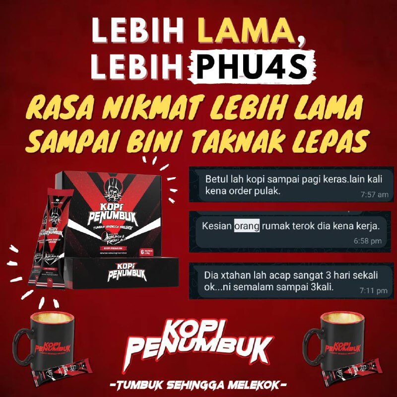 KOPI PENUMBUK 18 TESTIMONI KOPI PENUMBUK